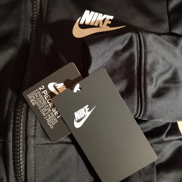 Kids Nike Tracksuit Set – Black Zip-Up Jacket & Joggers - Picture 11 of 11